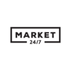 Das Logo der Marke 24/7.